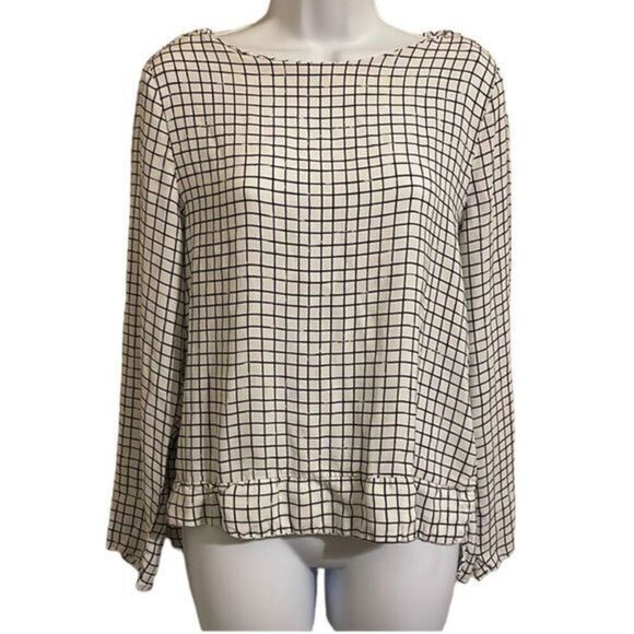 PHILOSOPHY |  blouse large shirt black and white - Picture 1 of 4